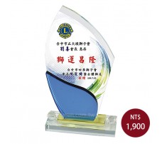 CL-13彩印水晶獎盃