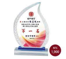 CL-15彩印水晶獎盃
