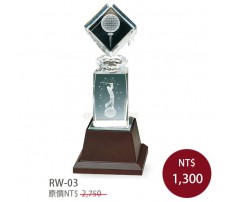 RW-03水晶實木獎牌