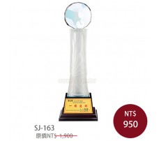 SJ-190 水晶實木獎牌