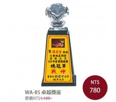 WA-85  卓越獎座
