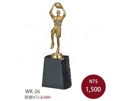 WK-26金屬獎盃 籃球
