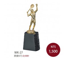 WK-27金屬獎盃 網球