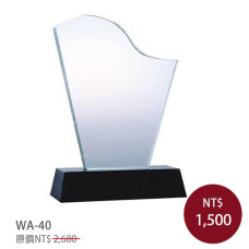 WA-40水晶獎牌
