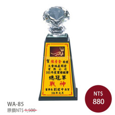 WA-85 卓越獎座