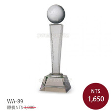 WA-89水晶獎盃(奪標)