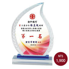 CL-15彩印水晶獎盃