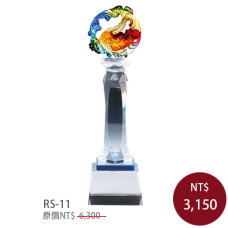 RS-11造型獎座龍騰戲珠(鰲魚)