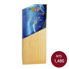 WW-43木質水晶獎牌(藍) WW-43木質水晶獎牌(藍)